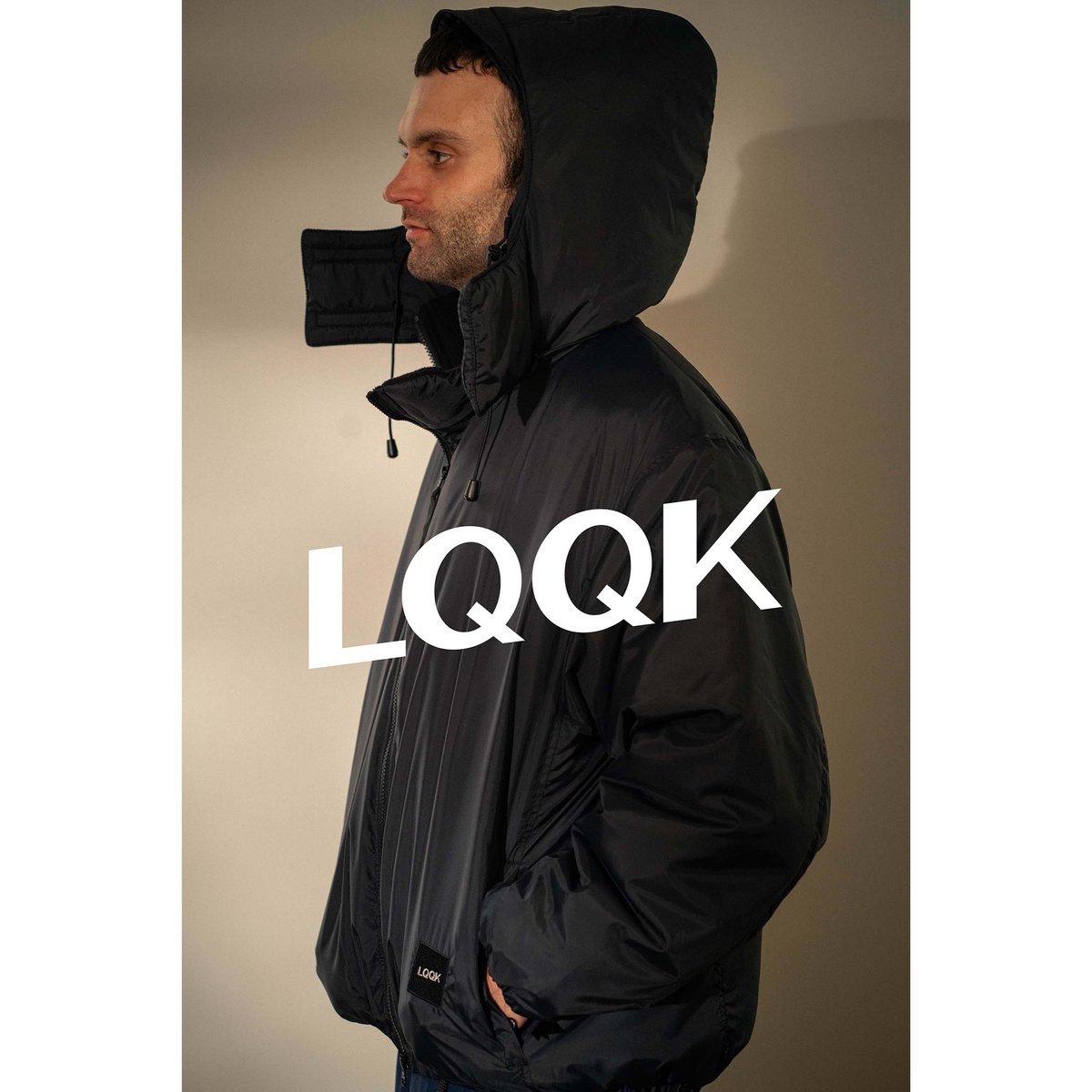 LQQK STUDIO / PUFF DOWN JACKET / BLACK | Sophomore