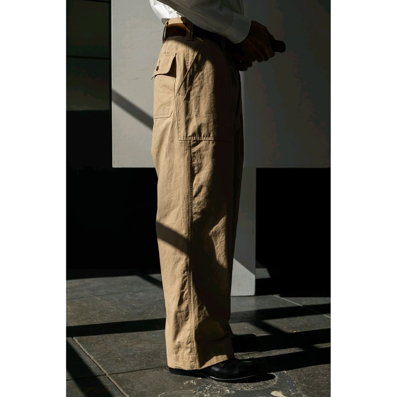 PHIGVEL MAKERS & Co. / C/L FATIGUE TROUSERS / K...