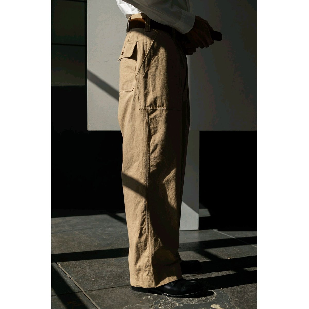 PHIGVEL MAKERS & Co. / C/L FATIGUE TROUSERS / K PHIGVEL MAKERS & Co. / C/L FATIGUE TROUSERS / K