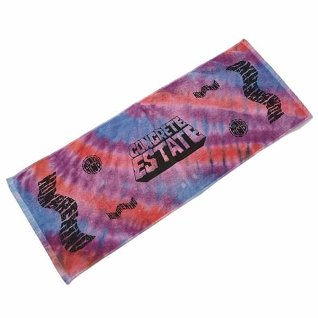 HOMBRE NINO / TIE DYE TOWEL / PINK PURPLE