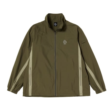 ALWAYTH / TRAINING JACKET ＆ PANTS SET / REFLECT PRINTED / OLIVE