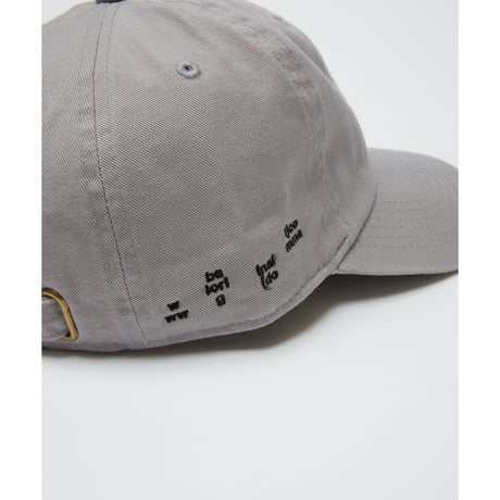 BAL / COTTON 6-PANEL HAT / GRAY