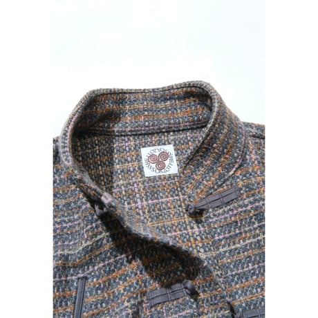 SAYHELLO / FLANNEL CHINA SHIRTS / NAVY