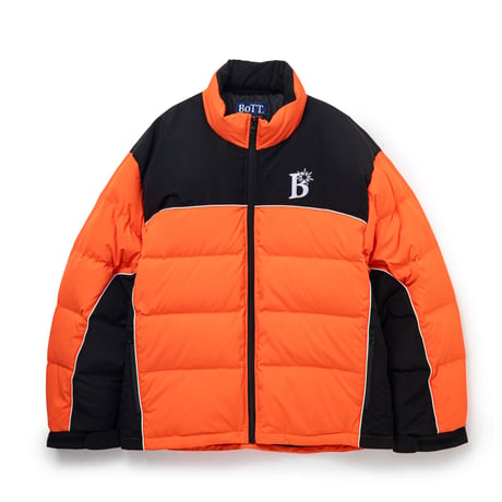 BoTT / B LOGO DOWN JACKET / ORANGE