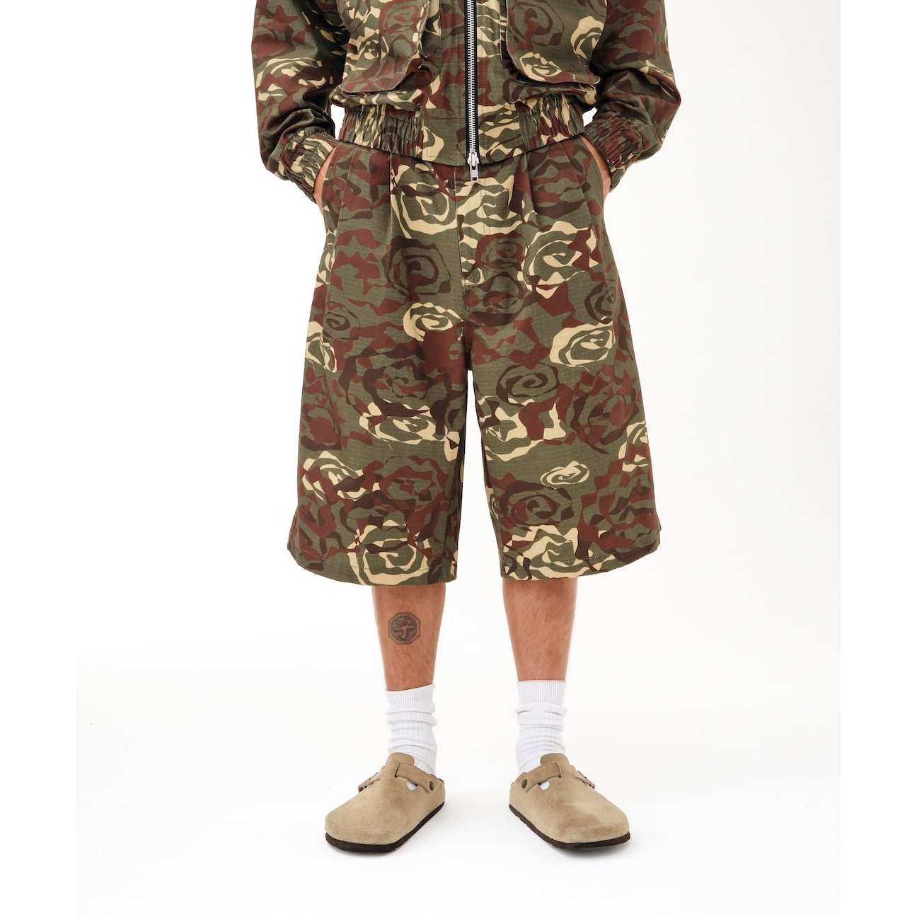 SOL soonerorlater / COTTON RIPSTOP BAGGY SHORTS