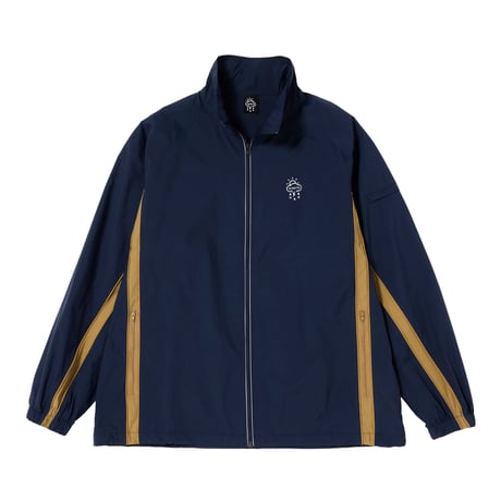 ALWAYTH / TRAINING JACKET ＆ PANTS SET / REFLECT PRINTED / NAVY