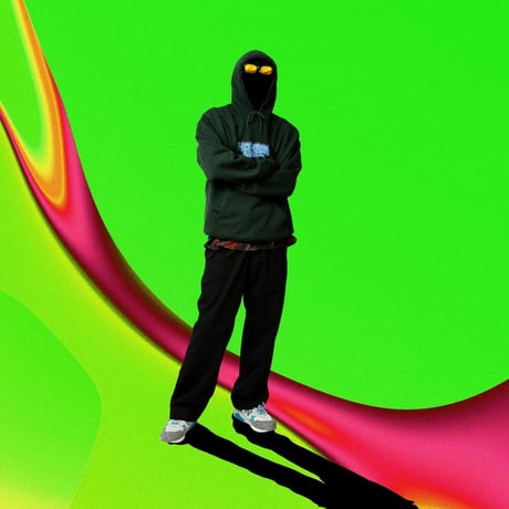 HOMBRE NINO / ICE HOODED PULL OVER / F GREEN