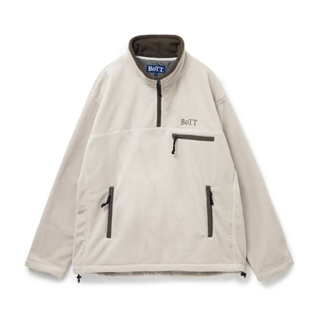 BoTT / PULLOVER FLEESE TOP / NATURAL