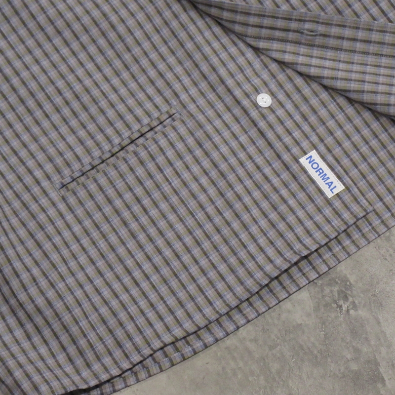 NOROLL / NORMAL SHIRT / PANAMA CHECK | Sophomore