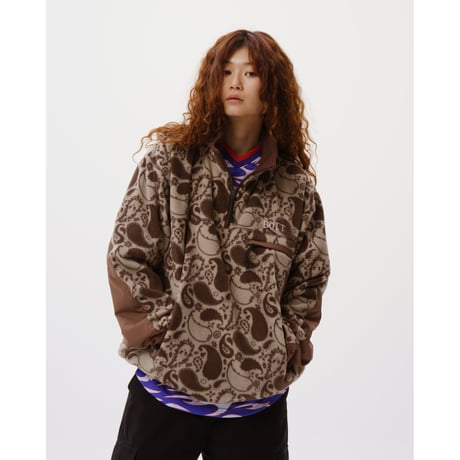 BoTT / PULLOVER FLEESE TOP / LIGHT BROWN