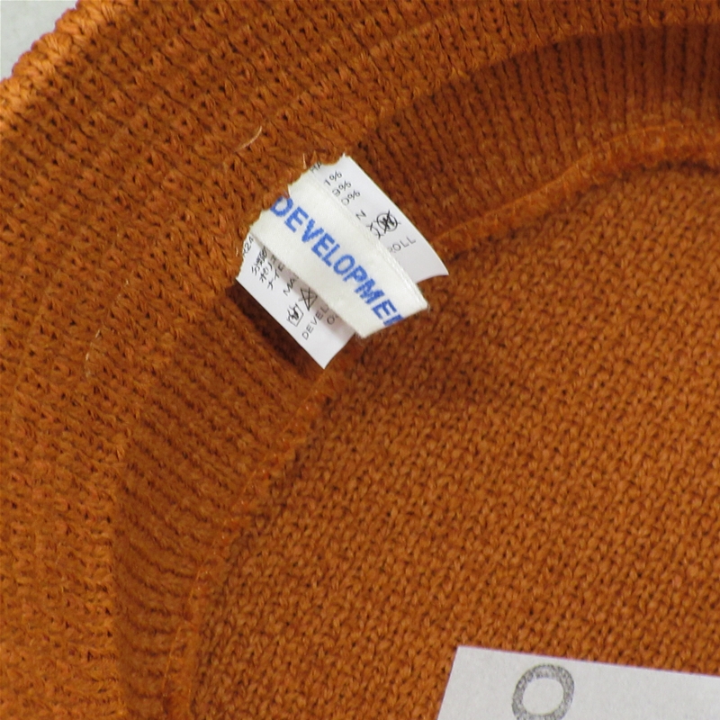 さとう　NOROLL WASHI BUCKET HAT / BRICK NOROLL/ノーロール】WASHI BUCKET HAT(BRICK) - 「PLACE