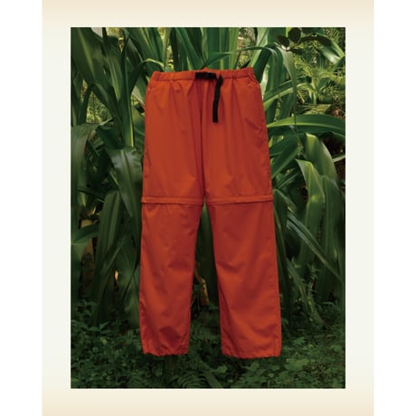 tone / WATERPROOF CONVERTIBLE PANTS / BLACK