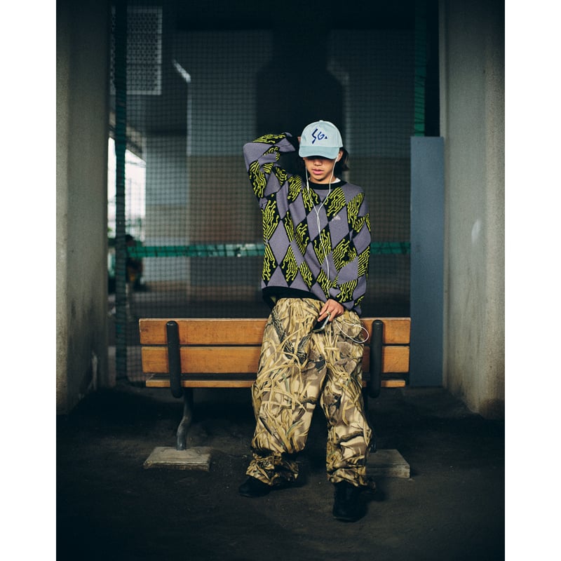 SPECIAL GUEST K.K. / CPU KNIT SWEATER / BLACK |