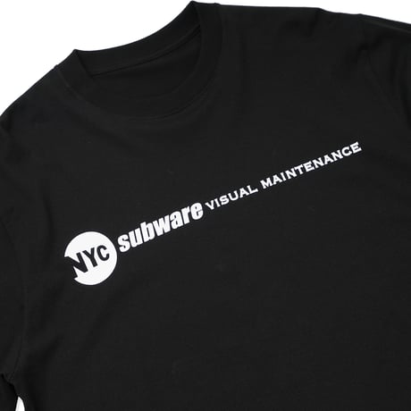SUBWARE / LONG SLEEVE TEE MARQUEE LOGO / WHITE