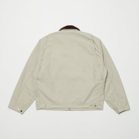 BAL / COTTON CANVAS STEALTH POCKET WORK JACKET / ECRU