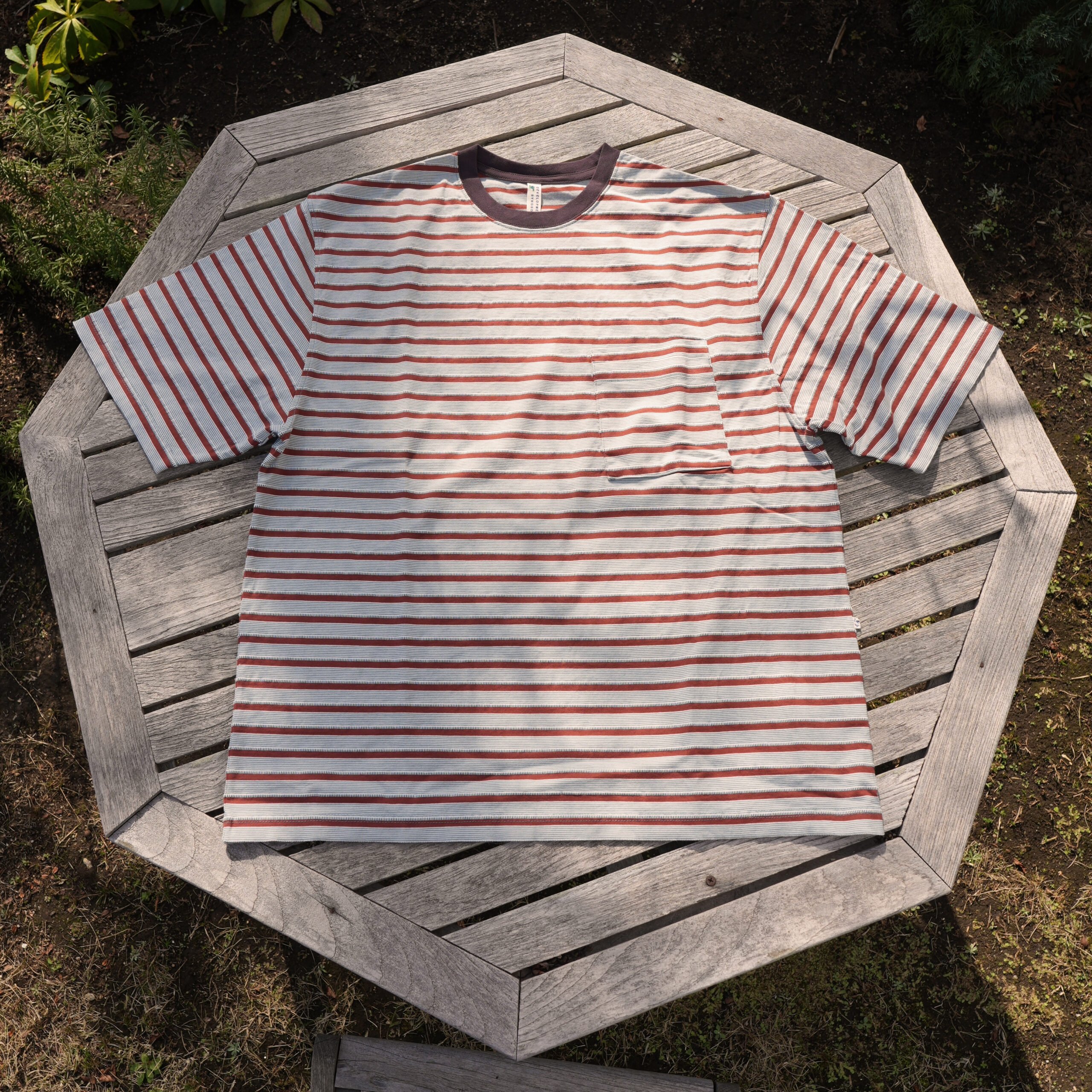 トップス NOROLL / UNEVENNESS S/S TEE / ORANGE L NOROLL / UNEVENNESS S/S TEE / ORANGE | Sophomore