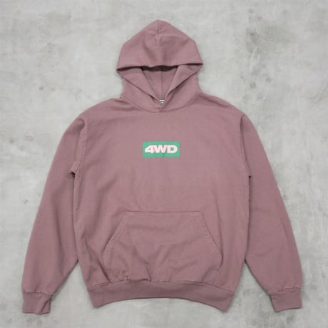 4WD  (4 WORTH DOING) / PUFF INK HOODIE / MAUVE