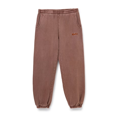 BoTT / PIGMENT DYED SWEAT PANT / BROWN