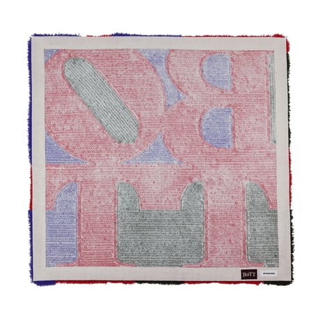 BoTT / SQUARE LOGO RUG MAT / MULTI