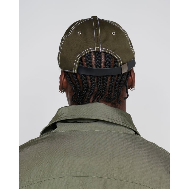 BRAIN DEAD / WIRE BRIM 6 PANEL HAT / FOREST GRE