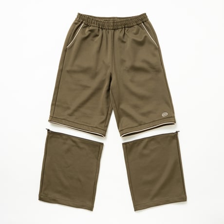 SOL soonerorlater / 2WAY TRACK PANTS / KHAKI