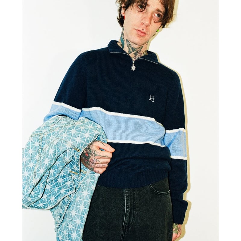 BoTT / HALF-ZIP DRIVERS KNIT / OLIVE | Sophomore BoTT / HALF-ZIP DRIVERS KNIT / OLIVE | Sophomore