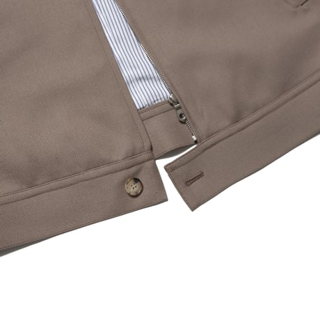 tone / CAVALRY TWILL ZIP UP BLOUSON / CINNAMON