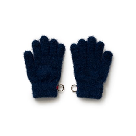SOL soonerorlater / GURUGURU HAIRY GLOVES / NAVY