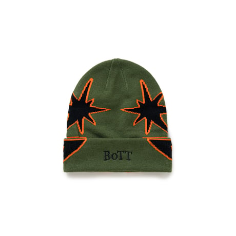 BoTT / BIG B LOGO BEANIE / OLIVE