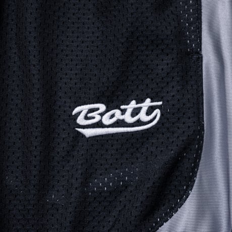 BoTT / PIPED MESH SHORT / BLACK