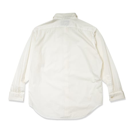HOMBRE NINO / ROUND COLLAR SHIRT / WHITE