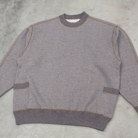 NOROLL / C&M CREW SWEAT / C&M BROWN