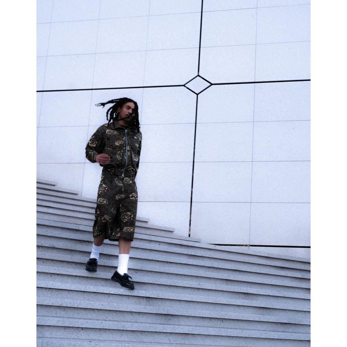 SOL soonerorlater Shorts BRN Mサイズ SOL soonerorlater / COTTON RIPSTOP BAGGY SHORTS