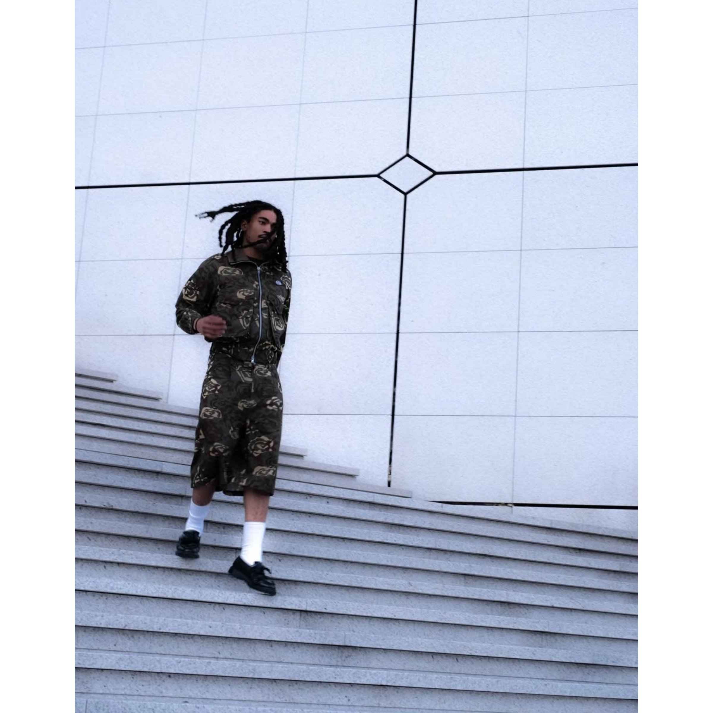 パンツ soonerorlater Cotton Ripstop Shorts SOL soonerorlater / COTTON RIPSTOP BAGGY SHORTS