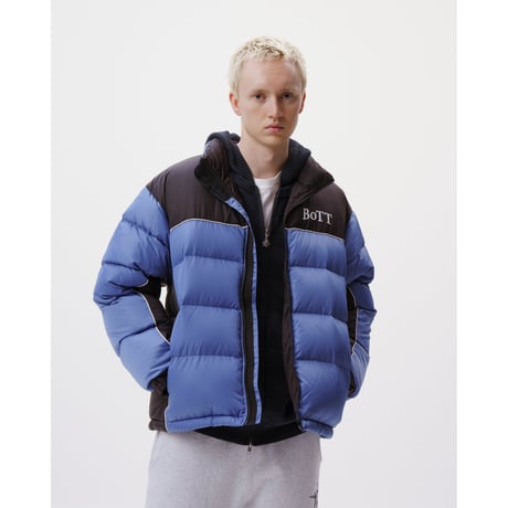 BoTT / B LOGO DOWN JACKET / SLATE BLUE