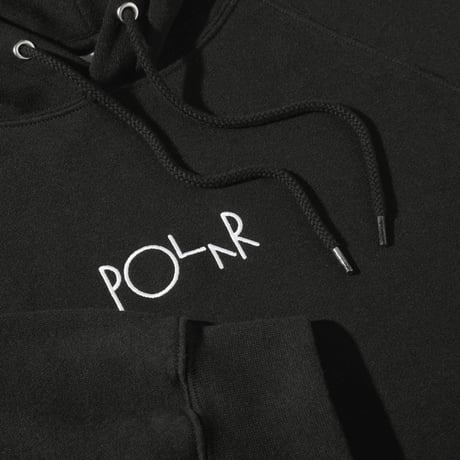 POLAR SKATE CO. / DEFAULT HOODIE / BLACK