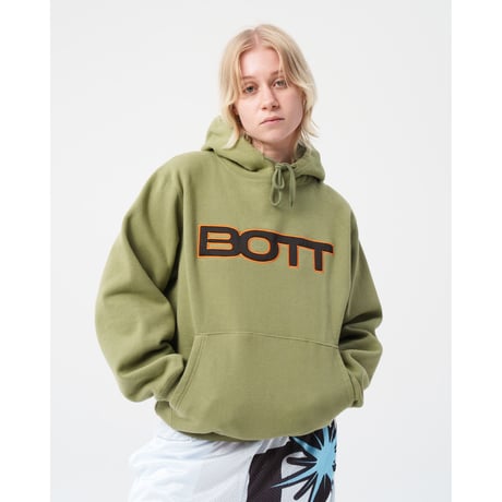 BoTT / V2 LOGO HOODIE / OLIVE