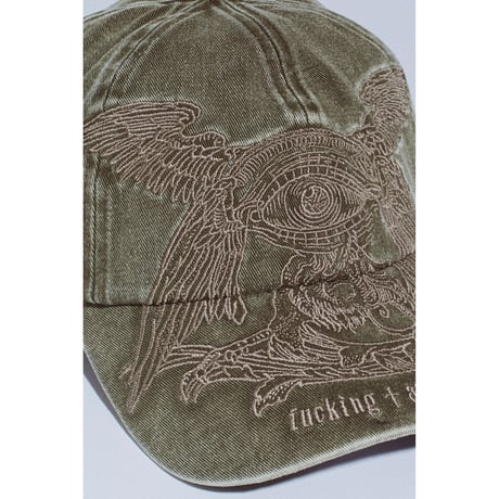 FUCKING AWESOME / SEPHIRA 6-PANEL HAT / WASHED BROWN