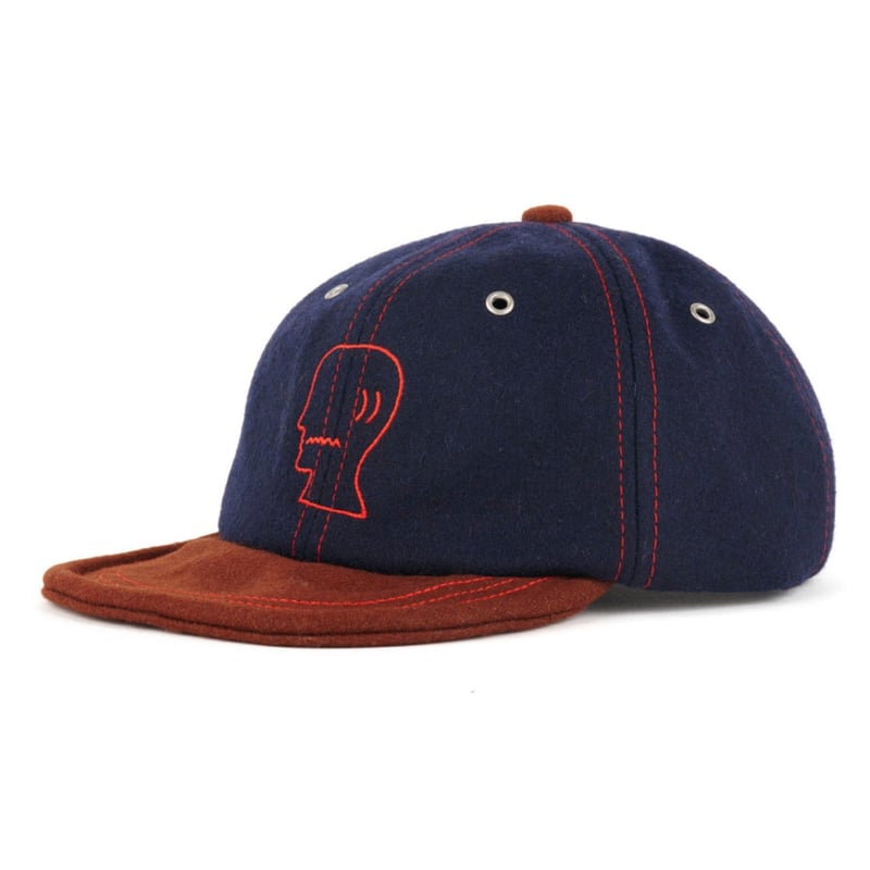BRAIN DEAD / FLANNEL WIRE BRIM HAT / NAVY | Sop
