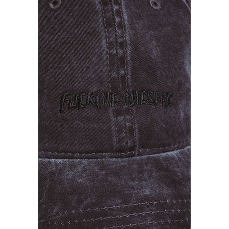 FUCKING AWESOME / TONAL LITTLE STAMP LOGO 6P HAT / BLACK