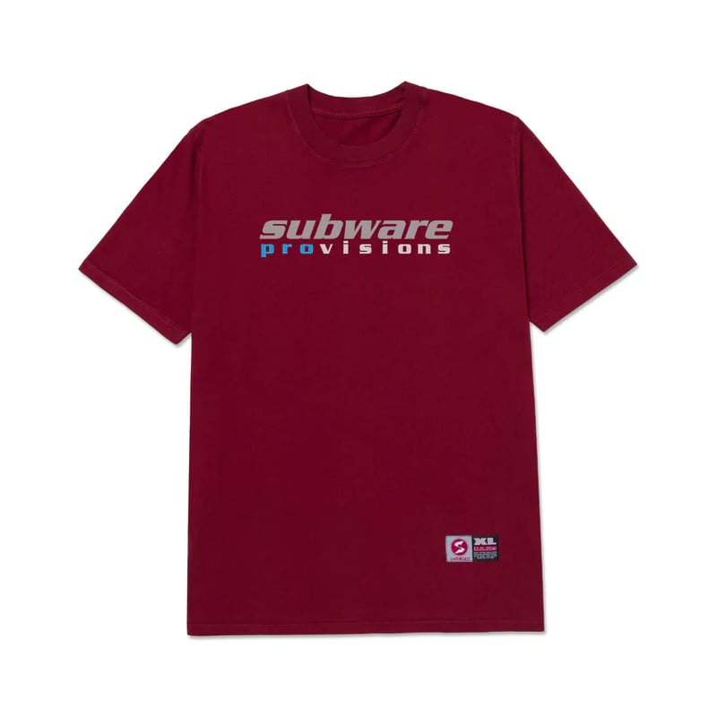 SUBWARE / PROVISIONS TEE / MAROON | Sophomore