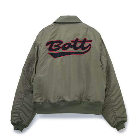 BoTT / NYLON FLIGHT JACKET / OLIVE