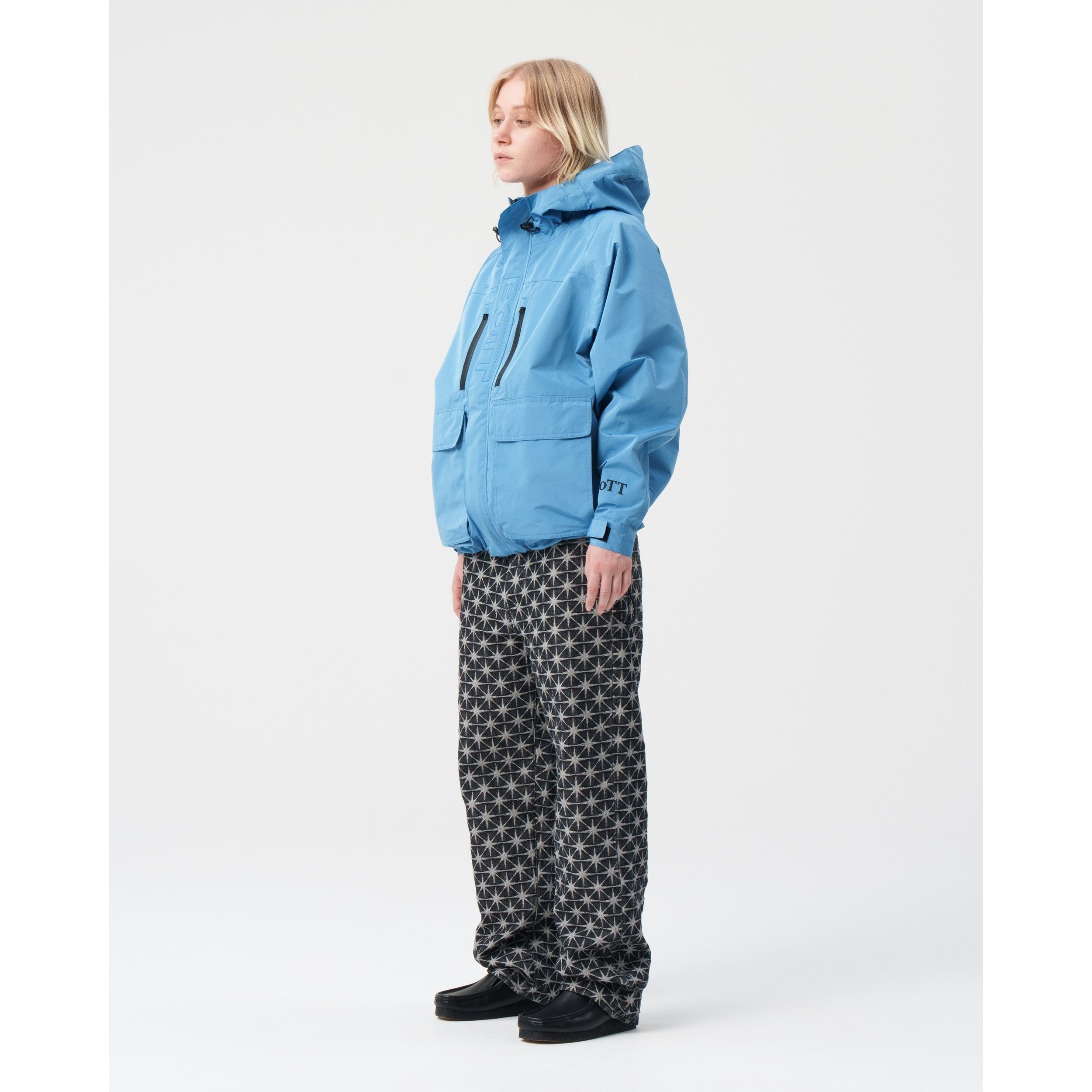 BoTT ボット　Waterproof Utility Jacket Sサイズ BoTT / WATERPROOF UTILITY JACKET / SLATE BLUE |