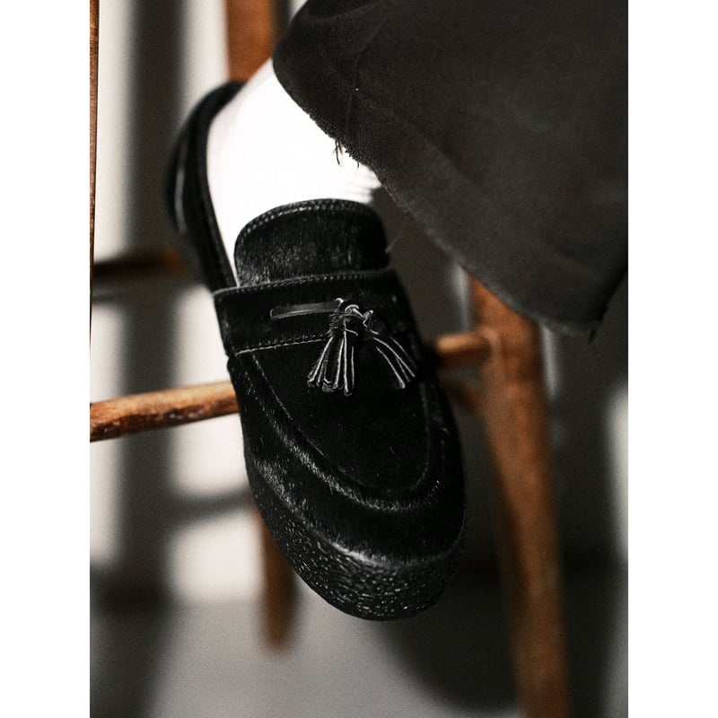LAST RESORT AB / VM-005 LOAFER / BLACK PONY HAI