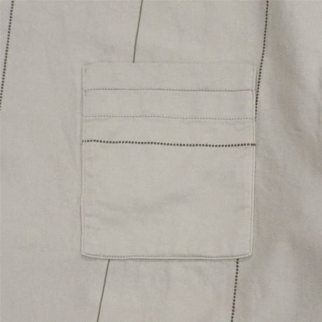 NOROLL / UNEVENNESS L/S TEE / LT.BEIGE