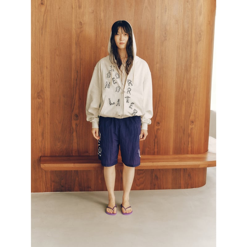 SOL soonerorlater / ROPE LOGO SHORTS / NAVY | S