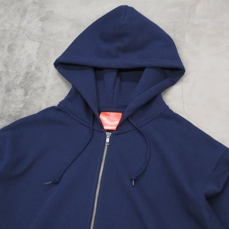 TRIBE WEAR / BASIC ZIP UP HOODIE / NAVY