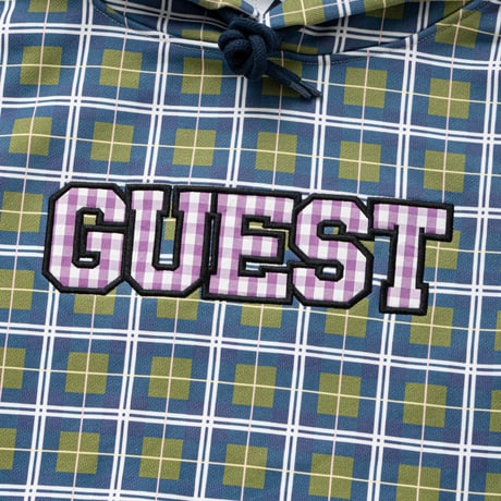 SPECIAL GUEST K.K. / SG CHECK HOODIE / CHECK