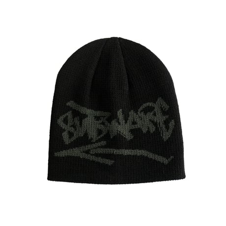 SUBWARE / TAG BEANIES / BLACK