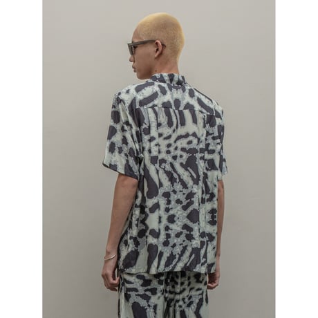 BAL / ACID ANIMAL RAYON SS SHIRT / GRAY
